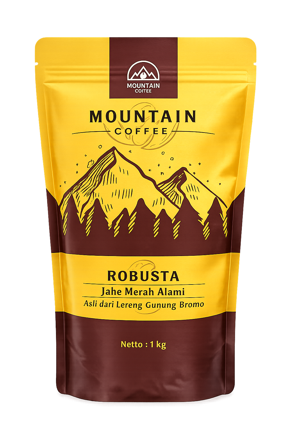 Mountain Coffee Robusta Jahe Merah 1kg